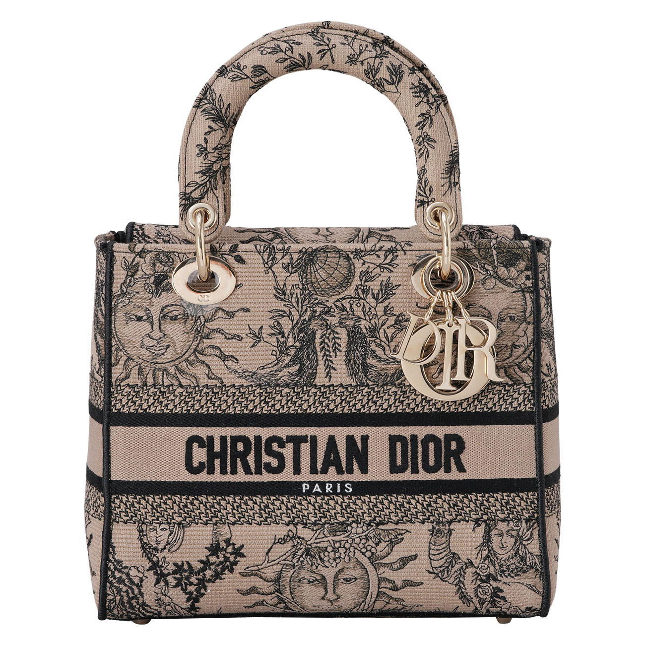 CHRISTIAN DIOR(USED)디올 D-LITE 레이디백 미듐